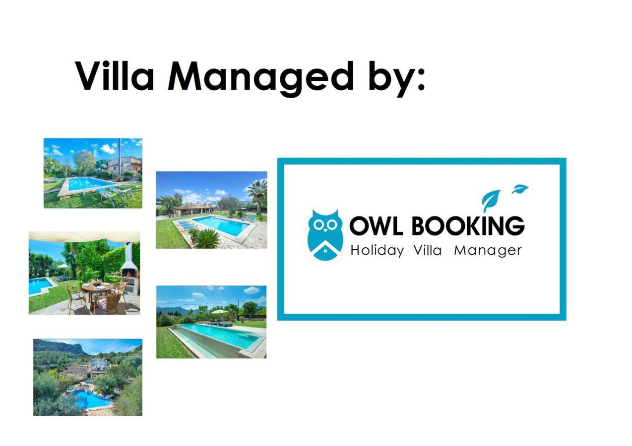 Owl Booking Villa Coloma - Luxury Retreat With Huge Pool Порт-де-Польєнса Екстер'єр фото